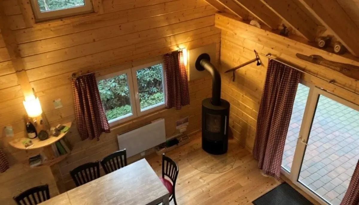 Hütte Innenbereich von oben | © Sektion-Oldenburg