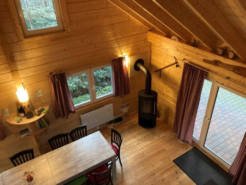 Hütte Innenbereich von oben | © Sektion-Oldenburg