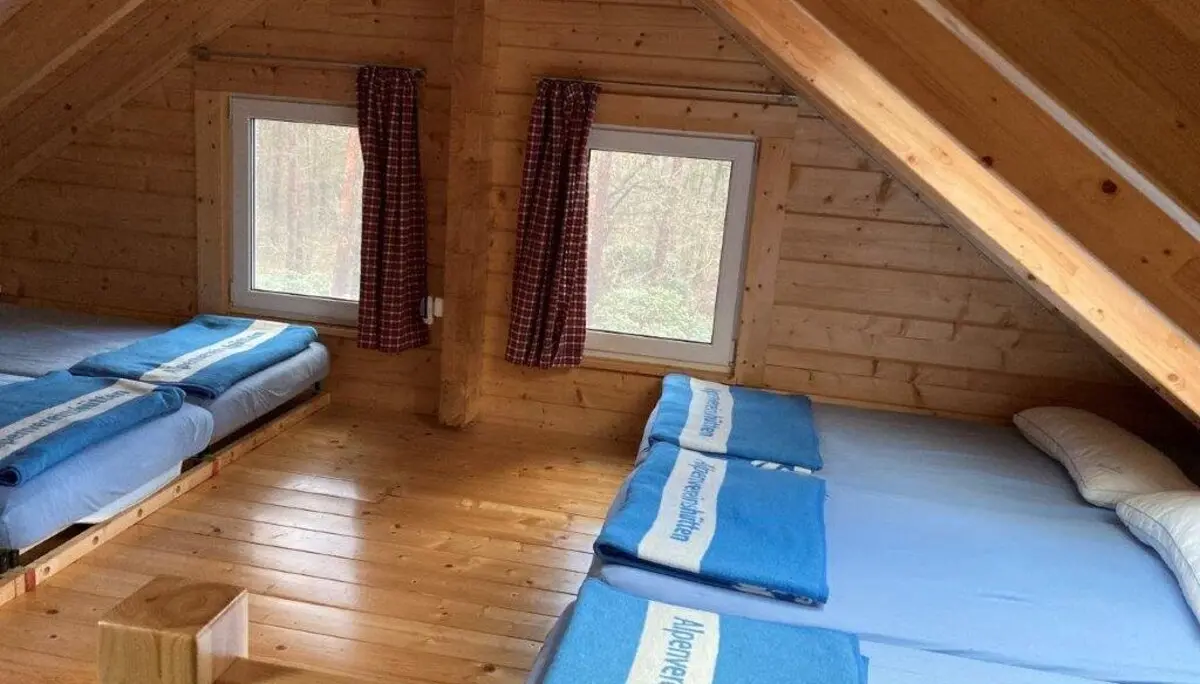 Hütte Innenbereich Bettenlager | © Sektion-Oldenburg