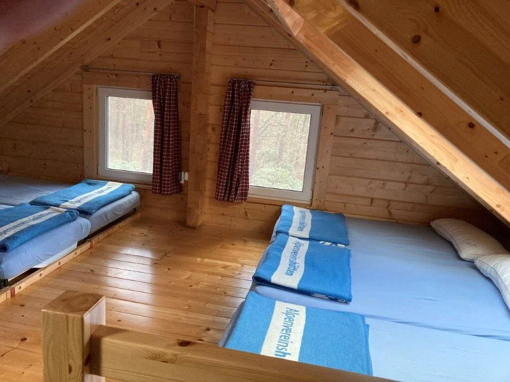 Hütte Innenbereich Bettenlager | © Sektion-Oldenburg