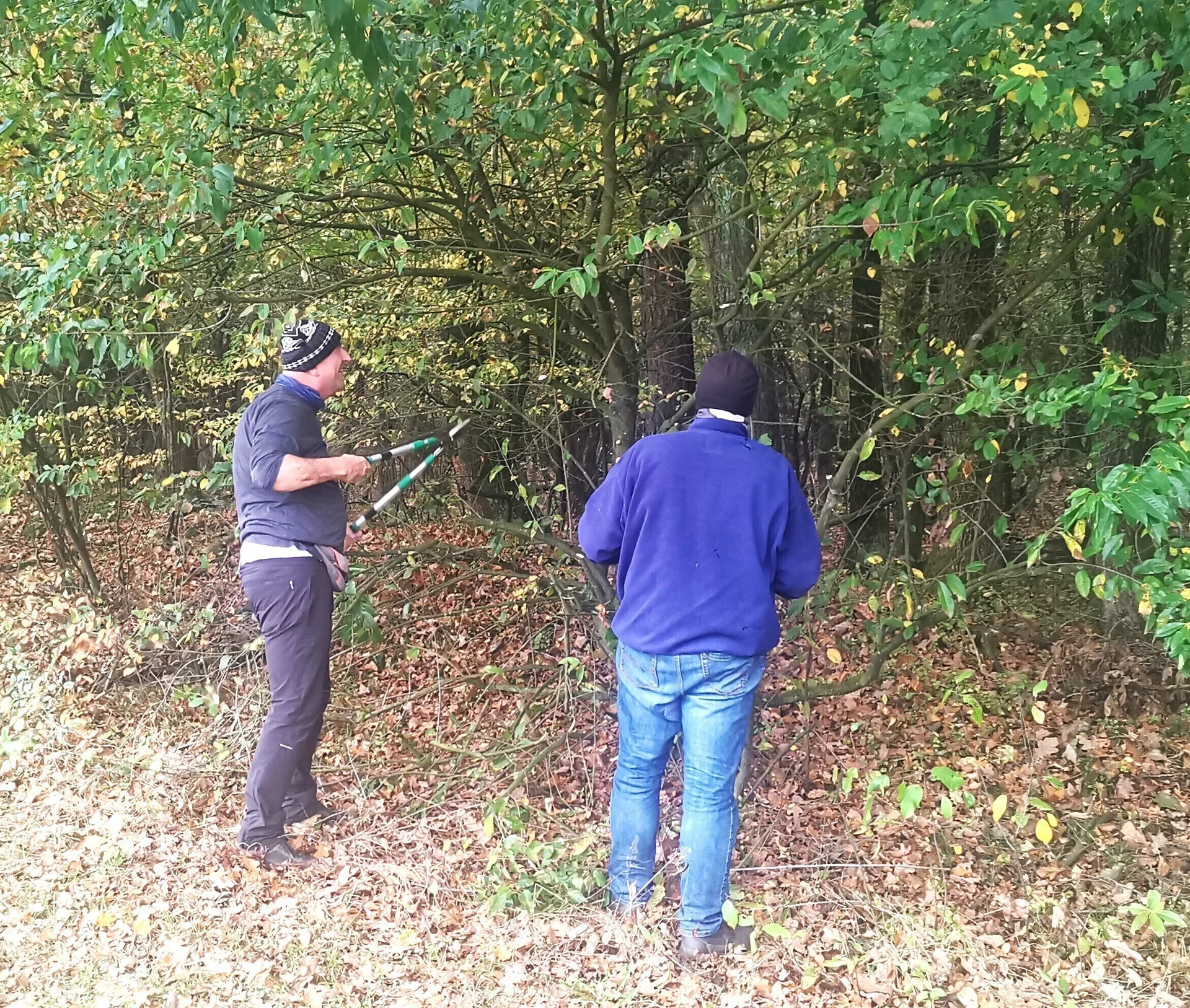 Hüttenarbeit 2025 | © Werner Kaltenborn