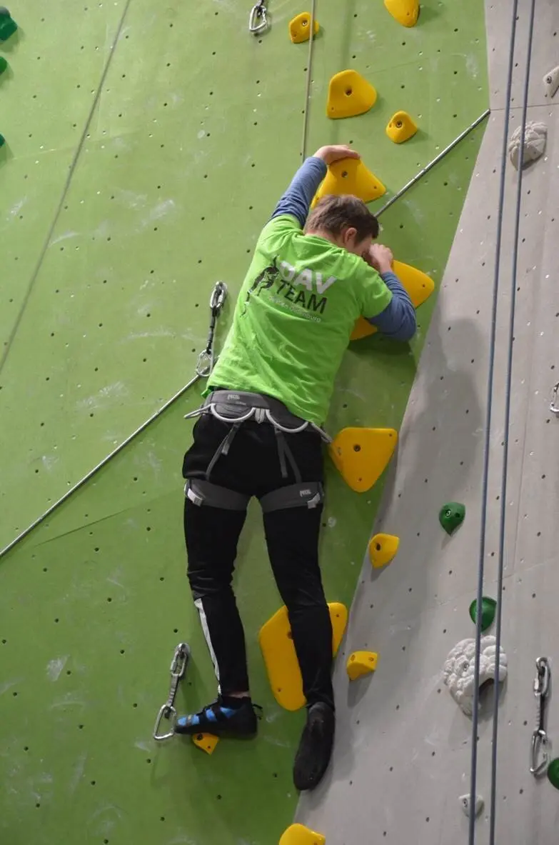 Kletterer bei den Special Olympics Niedersachsen | © Ralf Holtgrefe