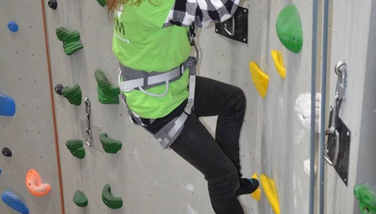 Kletterer bei den Special Olympics Niedersachsen | © Ralf Holtgrefe