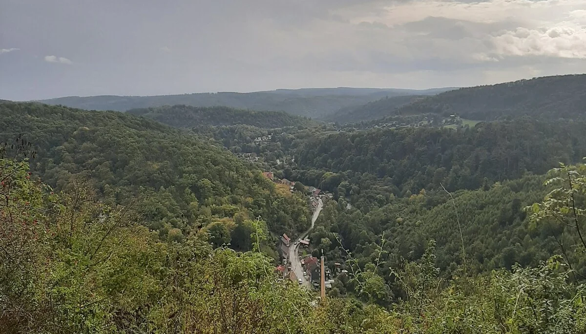 Ausblick nach Altenbrack im Harz | © Beate Straube