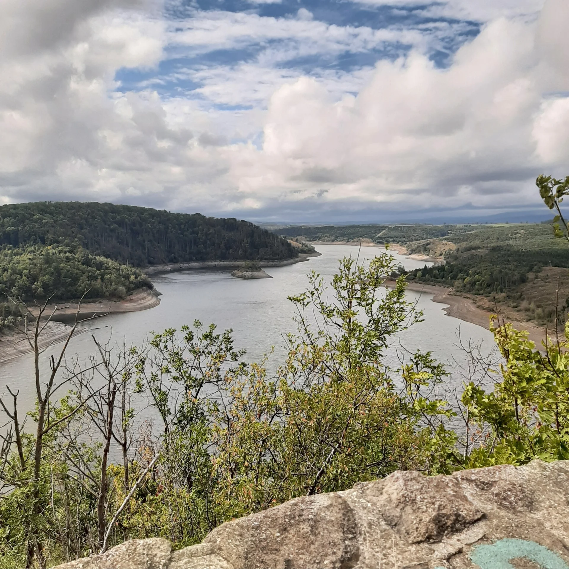 Blick auf die Rappbodetalsperre im Harz | © Beate Straube